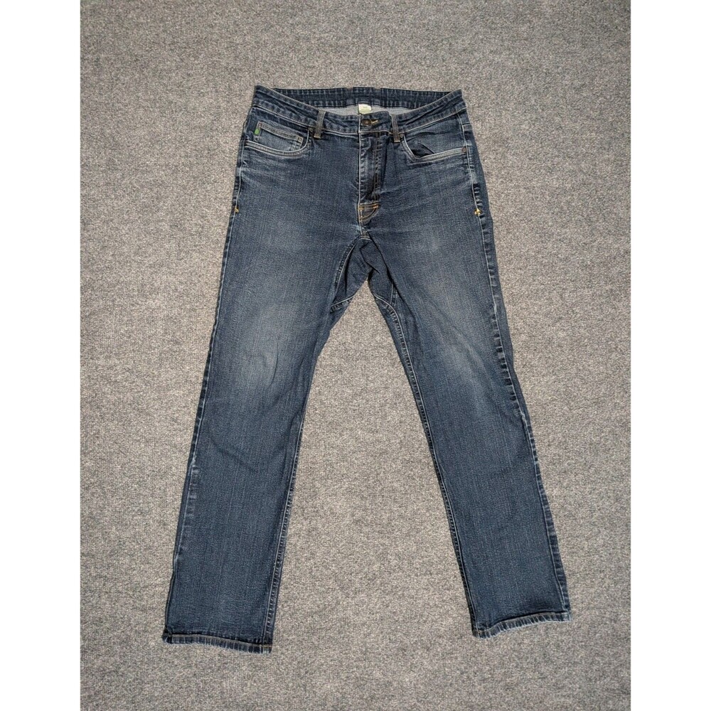 Stio Jeans Mens 36R (32x31) Straight Leg Denim Blue